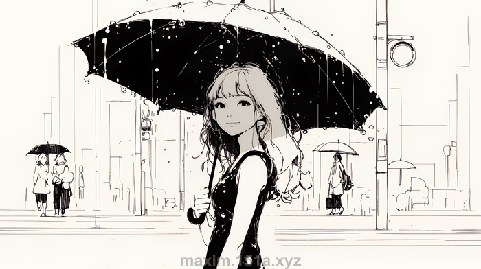 雨が嫌いだった男が、傘を239本描いた話
