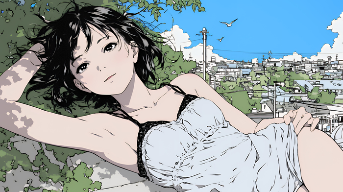 キャミソールとタンクトップの違いとは？｜紐の太さから学ぶ服装とイラストのうんちく