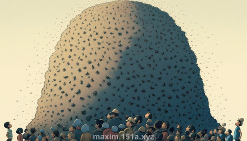 ちりも積もれば山となる のメイン画像